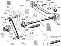 Rolling Chassis - Front axle, shock suspension